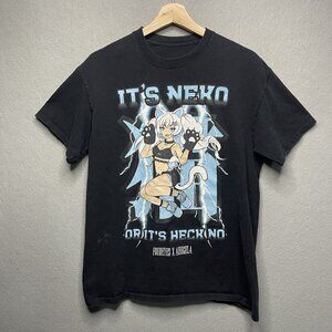 Four eyes X Ahhgela M Shirt IT'S NEKO OR IT'S HECK NO UNISEX Anime